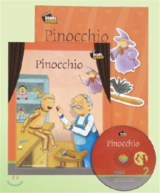 Ready Action 2 : Pinocchio (Student&#39;s Book + WorkBook + CD 1장)