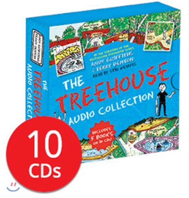 13층 나무집 시리즈 오디오북 5종 세트 (영국판, CD Only) (10 Audio CDs)
