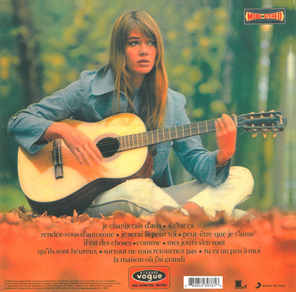 Francoise Hardy (프랑스와즈 아르디) - La Maison Ou J'ai Grandi [오렌지 마블링 컬러 LP]