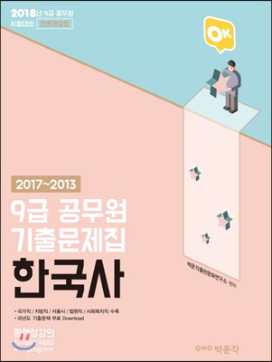 2018 OK 9급 공무원 한국사 기출문제집