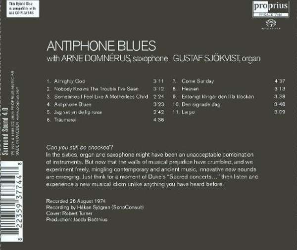 Arne Domnerus (아르네 돔네러스) - Antiphone Blues 안티폰 블루스