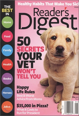 Reader&#39;s Digest USA (월간) : 2012년 5월