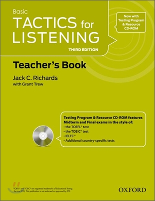 Basic Tactics for Listening 3rd Edition Teachers Resource