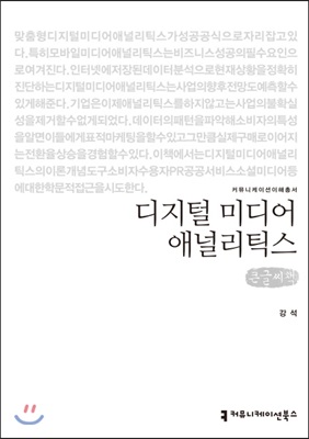 디지털 미디어 애널리틱스 (큰글씨책)