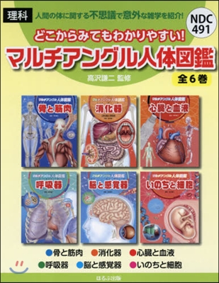 マルチアングル人體圖鑑 全6卷