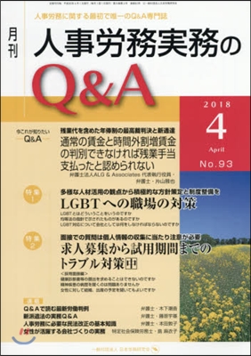 月刊人事勞務實務のQ&A 2018.4