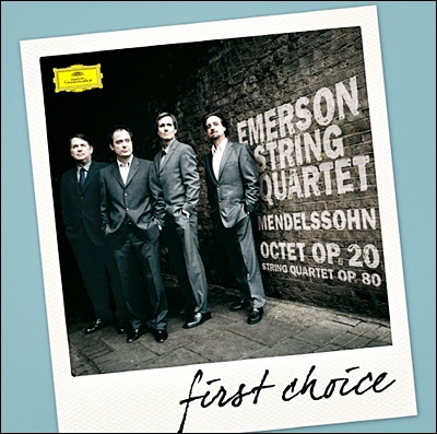 Emerson String Quartet 멘델스존: 현악 팔중주 - 에머슨 현악 사중주단 (Mendelssohn: Octet Op.20, String Quartet No. 6 Op.80)