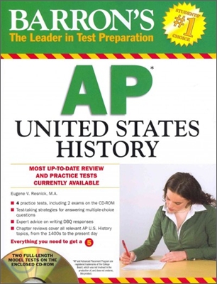 Barron&#39;s AP United States History [With CDROM] (Paperback)
