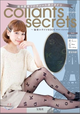 coolants secrets 秘密のタイツ BOOK black alphabet