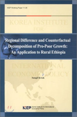 Regional Difference and Counterfactual Decomposition of Pro Poor Growth
