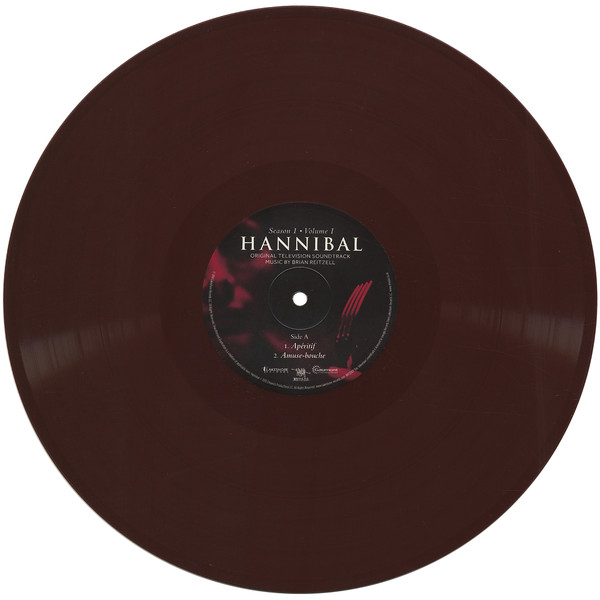 한니발 시즌 1 드라마 음악 1집 (Hannibal Season I Volume I OST by Brian Reitzell) [브라운 컬러 2 LP]