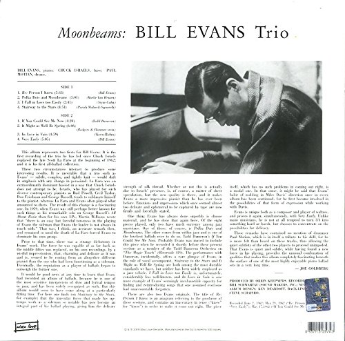 Bill Evans Trio (빌 에반스 트리오) - Moon Beams [Limited Edition LP]