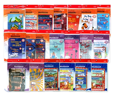 Scholastic Leveled Readers 20종 (Book + CD + Workbook)