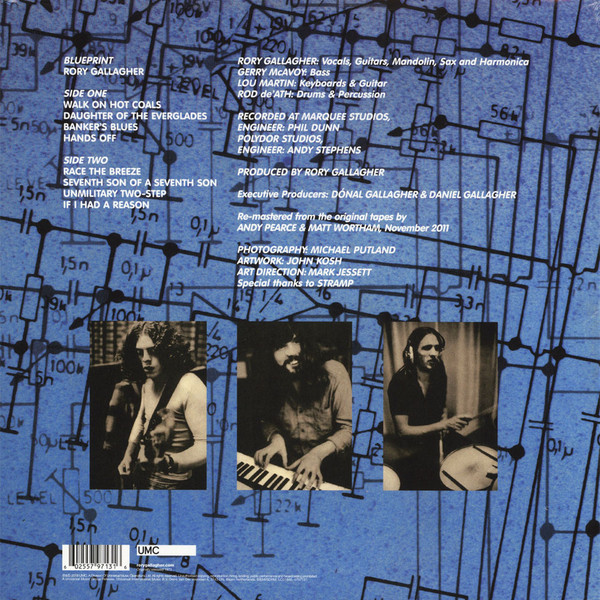 Rory Gallagher (로리 갤러거) - Blueprint [LP]