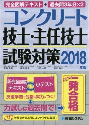 ’18 コンクリ-ト技士.主任技士試驗對