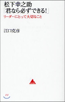 松下幸之助「君なら必ずできる!」 リ-ダ-にとって大切なこと