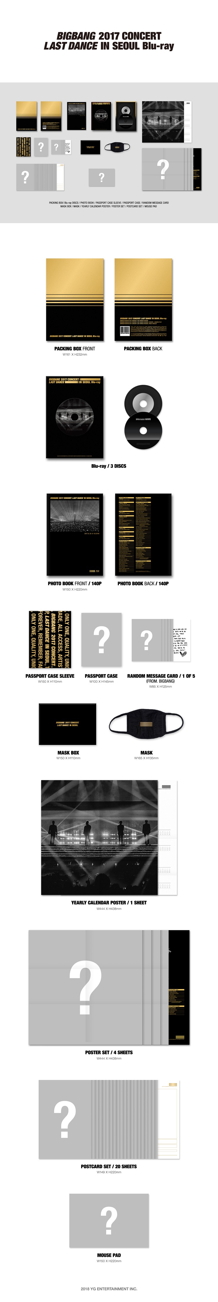ミュージック BIGBANG 2017 LAST DANCE IN SEOUL Blu-ray YESASIA: BIGBANG - 2017 CONCERT LAST DANCE IN SEOUL (Blu-ray