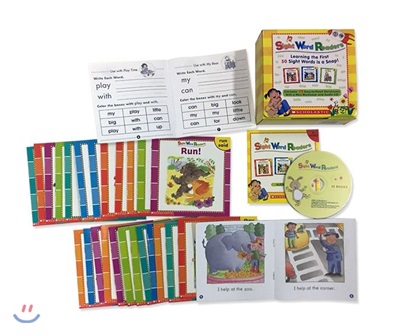 Sight Word Readers (Book+CD) Boxed Set (Paperback 25권 + Audio CD1장 + 미니워크북 1권)