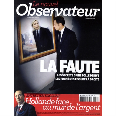 Le Nouvel Observateur (주간) : 2012년 05월 03일자