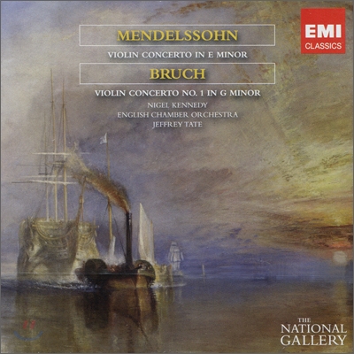 브루흐 &amp; 멘델스존 : 바이올린 협주곡 - 나이젤 케네디 / 제프리 테이트
