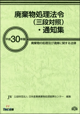 平30 廢棄物處理法令(三段對照).通知