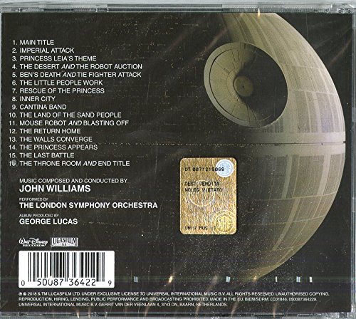 스타워즈 에피소드 4 - 새로운 희망 영화음악 (Star Wars: A New Hope OST by John Williams 존 윌리엄스) [Remastered]