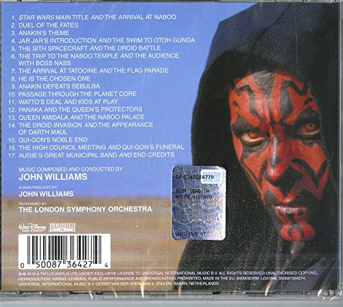 스타워즈: 에피소드 1 - 보이지 않는 위험 영화음악 (Star Wars: The Phantom Menace OST by John Williams 존 윌리엄스) [Remastered]