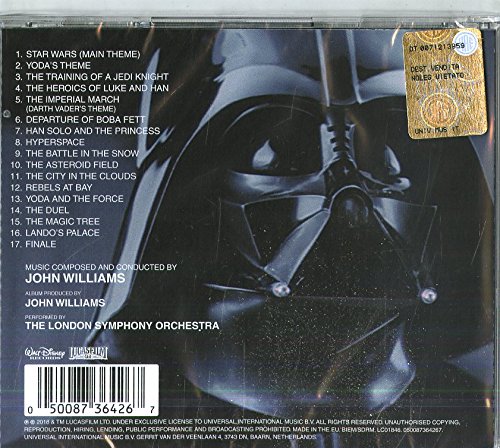 스타워즈 에피소드 5 - 제국의 역습 영화음악 (Star Wars: The Empire Strikes Back OST by John Williams 존 윌리엄스) [Remastered]