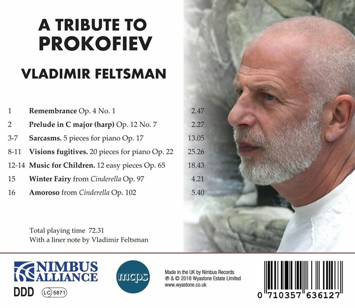 Vladimir Feltsman 프로코피에프: 피아노 작품집 - 블라디미르 펠츠만 (A Tribute to Prokofiev)