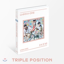 워너원 (Wanna One) - 1&#247;χ=1 (UNDIVIDED) [Triple Position Ver.](마그네틱 김재환/포토카드 박우진)