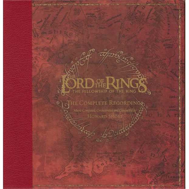 반지의 제왕: 반지 원정대 영화음악 전곡 (The Lord Of The Rings: The Fellowship Of The Ring - The Complete Recordings by Howard Shore) [레드 컬러 5 LP]