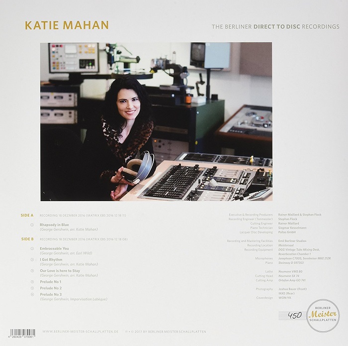 케이티 마한이 연주하는 조지 거슈윈 (Katie Mahan Plays Gershwin) [LP]