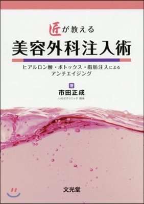 匠が敎える美容外科注入術 ヒアルロン酸.