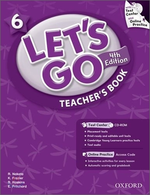 Let&#39;s Go: 6: Teacher&#39;s Book With Test Center Pack
