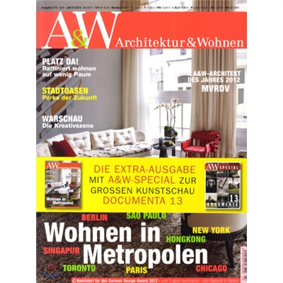 A &amp; W (Architektur &amp; Wohnen) (격월간) : 2012년 06월