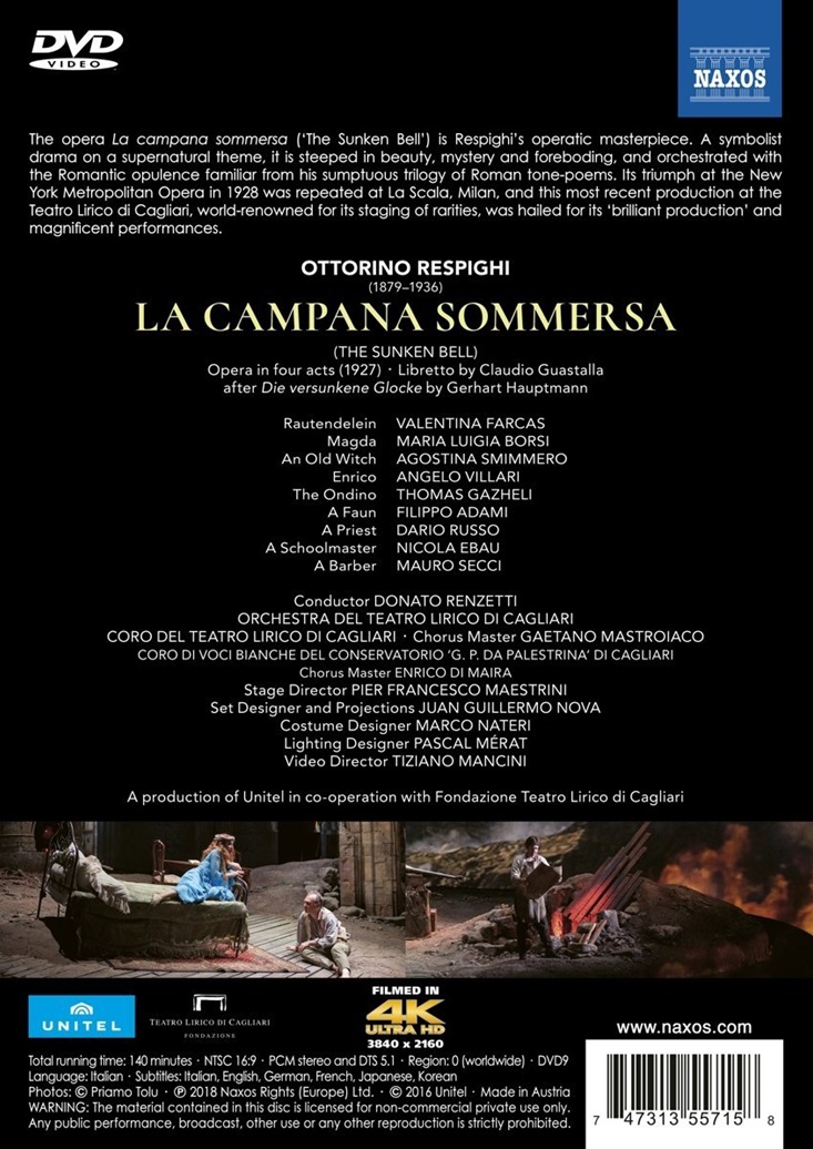 Angelo Villari / Francesco Cavalli 레스피기 ‘물에 잠긴 종’ (La Campana Sommersa)