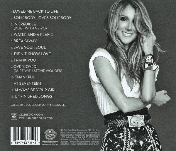 Celine Dion (셀린 디온) - Loved Me Back To Life