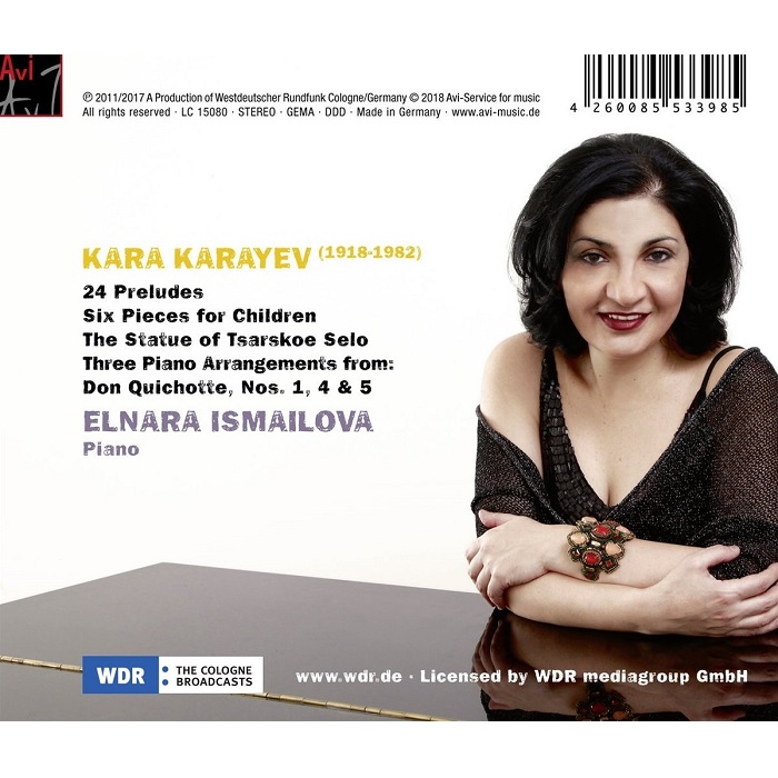 Elnara Ismailova 카라 카라예프: 피아노 작품집 (Kara Karayev: Piano Works)