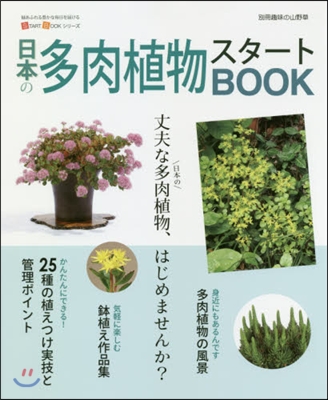 日本の多肉植物スタ-トBOOK