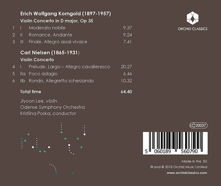 이지윤 - 코른골드 / 닐센: 바이올린 협주곡 (Korngold & Nielsen: Violin Concertos)