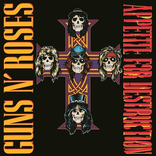 Guns N' Roses - Appetite For Destruction 건즈 앤 로지즈 데뷔 앨범 [2LP]