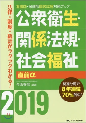 ’19 直前α 公衆衛生.關係法規.社會