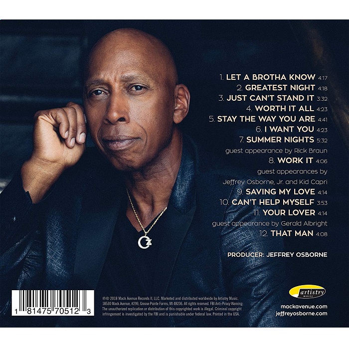 Jeffrey Osborne (제프리 오스본) - Worth It All