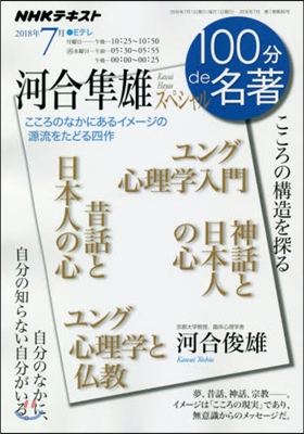 100分de名著 2018年7月 河合準雄スペシャル