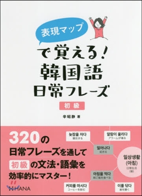 表現マップで覺える!韓國語日常フレ 初級