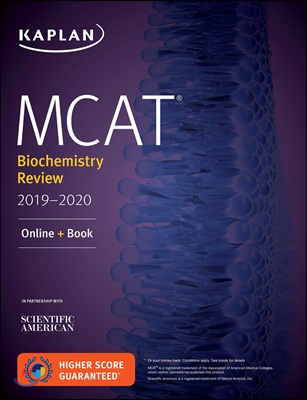 MCAT Biochemistry Review 2019-2020 + Online Access Card