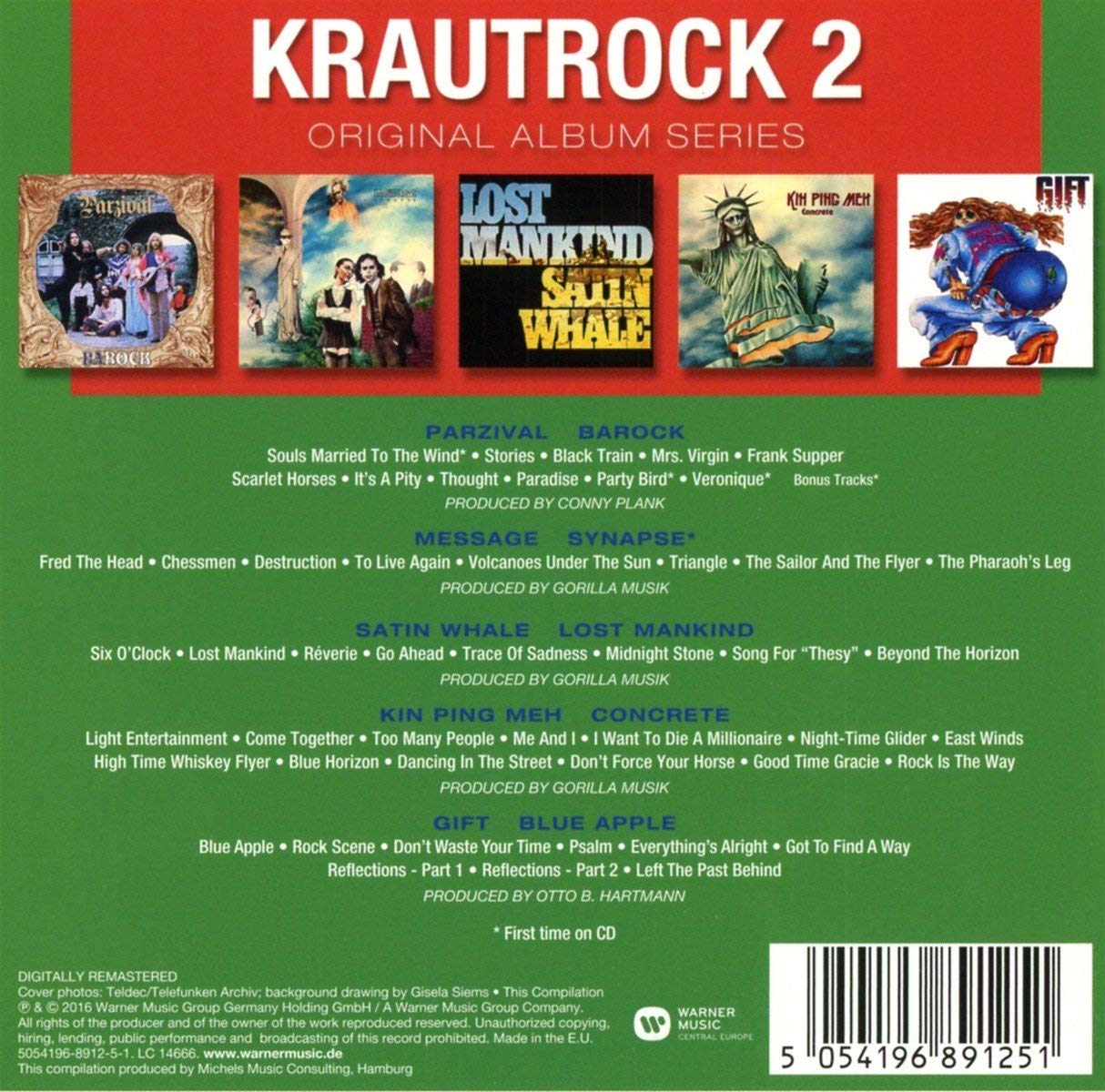 Krautrock - Original Album Series Vol.2 크라우트록 오리지널 앨범 시리즈 2집 [Deluxe Edition]