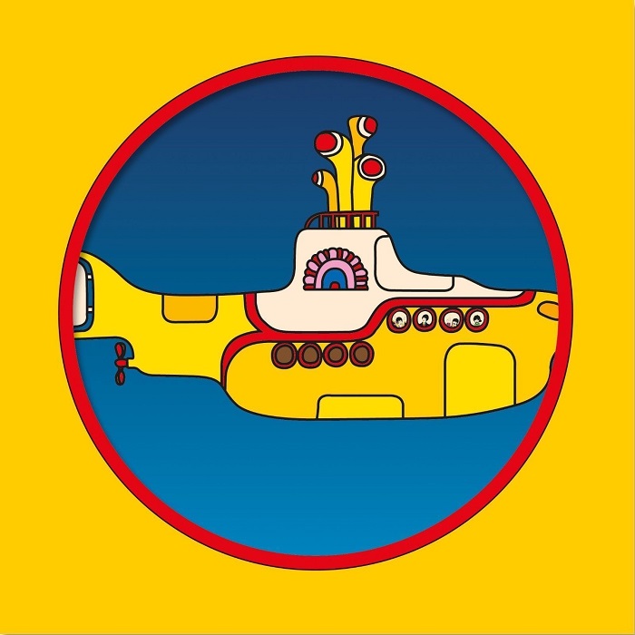 The Beatles (비틀즈) - Yellow Submarine [7인치 픽쳐디스크 한정반 싱글 LP]