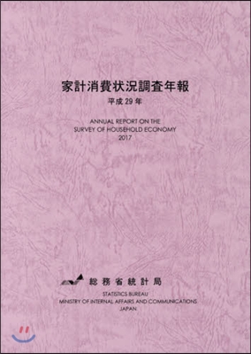 平29 家計消費狀況調査年報