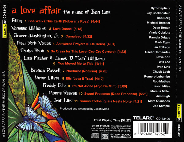 여러 가수가 부르는 이반 리스의 음악 (A Love Affair : The Music of Ivan Lins)